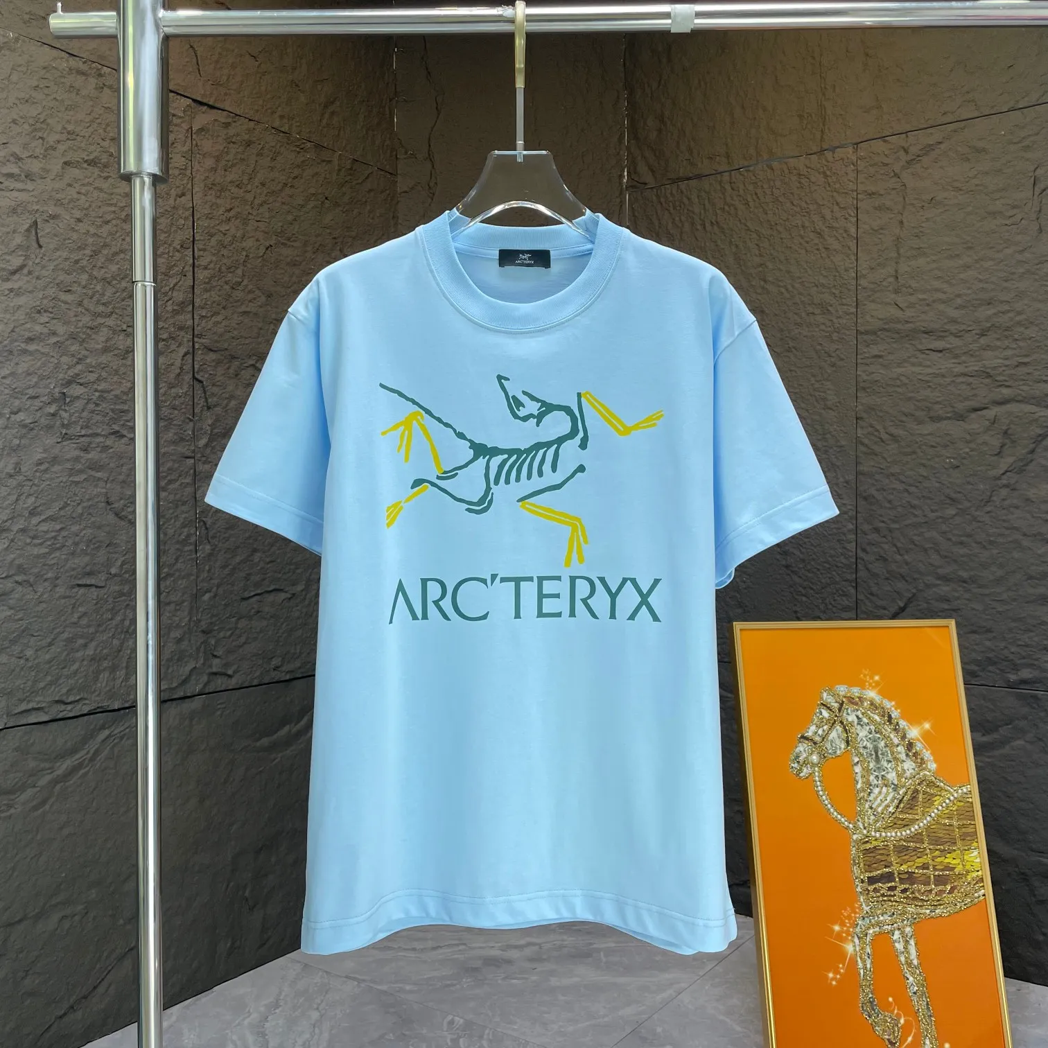 ARC 2025 New Arrival T ：Black White Light Blue Sizes：S M L XL XXL